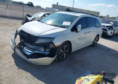 2019 Honda Odyssey Elite from USA, damaged, VIN 5FNRL6H90KB109552
